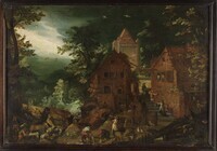 KS 026
<br/>
Landschap
<br/>
<em>Stevens, Pieter (1567-na 1624) - kopie naar</em>